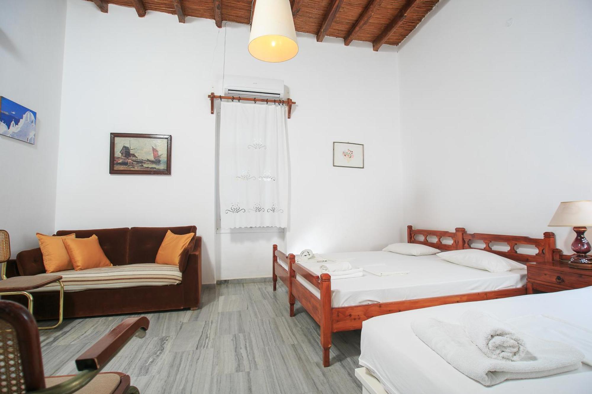 Paros Rita Studios Piso Livadi Rum bild